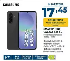Samsung - Smartphone Galaxy A36 5G