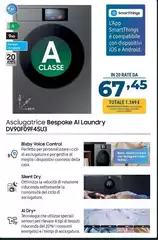 Samsung - Asciugatrice Bespoke AI Laundry DV90F09F4SU3