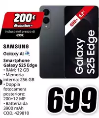 Samsung - Galaxy Al 4k Smartphone Galaxy S25 Edge