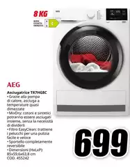 Aeg - Asciugatrice TXR7HG8C
