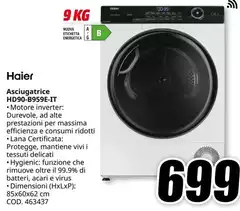 Haier - Asciugatrice HD90-B959E-IT