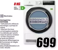 Electrolux - Asciugatrice EW71H28B