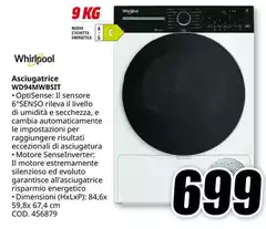 Whirlpool - Asciugatrice WD494MWBEST