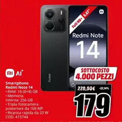 Xiaomi - Smartphone Redmi Note 14