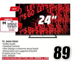Control - Tv 24GH-7024C