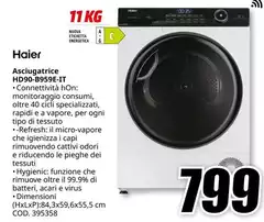 Haier - Asciugatrice HD90-B959E-IT