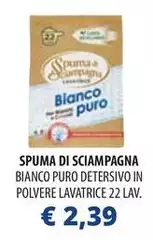 Spuma di Sciampagna - Detersivo In Polvere Lavatrice Spuma di Sciampagna - Detersivo In Polvere Lavatrice