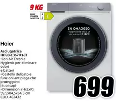 Haier - H0909-C367U1-IT