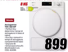 Miele - Asciugatrice Tvc 660 Wp