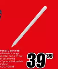 Pencil 2 Per Ipad