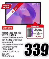 Lenovo - Tablet Idea Tab Pro Wifi 8+256gb