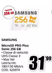 Samsung - Pro Plus Sonic 256 Gb