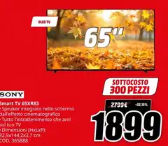 Sony - Smart Tv 65XR83
