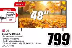 LG - Smart TV 48B56LA