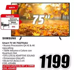Samsung - Smart TV 4K 75Q7FAAU