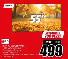 LG - Smart Tv 55qned80a6a