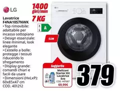 LG - Lavatrice FANA10S7NWK