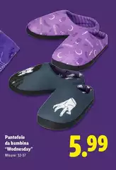 Pantofole Da Bambina "Wednesday"
