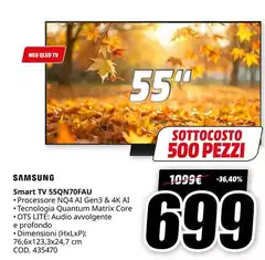 Samsung - Smart Tv 55qn70fau