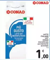 Conad - Latte Italiano UHT
