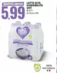 Amo Essere Senza Lattosio Latte Alta Digeribilità UHT