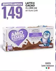 Amo Essere Senza Lattosio Latte E Cacao