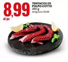 Tentacoli Di Polpo Cotto
