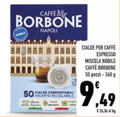 Caffe borbone - Cialde Per Caffe Espresso Miscela Nobile