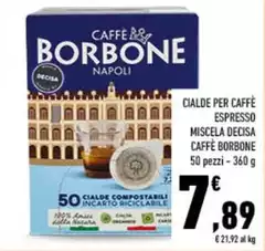 Caffe borbone - Cialde Per Caffe Espresso Miscela Decisa