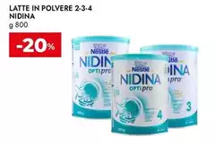 Nidina - Latte In Polvere 2-3-4