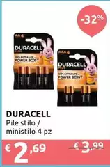 Duracell - Pile Stilo/Ministilo