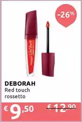 Deborah - Red Touch Rossetto Deborah - Red Touch Rossetto