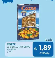 Le Specialità Di Beppe - Cozze 