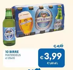 Materdeus - 10 Birre