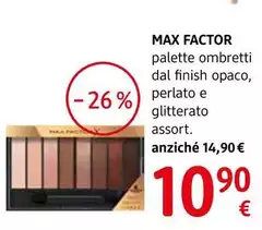 Max Factor - Palette Ombretti Dal Finish Opaco