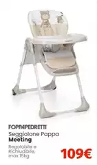 Foppapedretti - Seggiolone Pappa Meeting