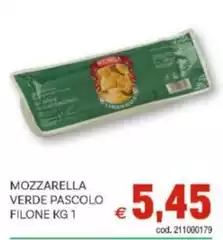 Mozzarella Verde Pascolo