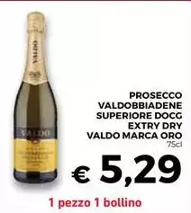 Valdo - Prosecco Valdobbiadene Superiore DOCG Extry Dry Marca Oro