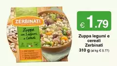 Zerbinati - Zuppa Legumi E Cereali
