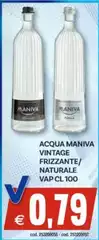 Maniva - Acqua Frizzante/ Naturale