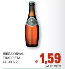 Orval - Birra Trappista