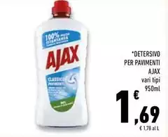 Ajax - Detersivo Per Pavimenti