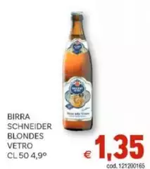Birra Blondes Vetro