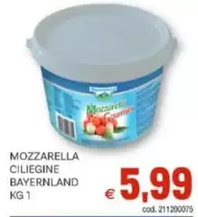 Bayernland - Mozzarella Ciliegine