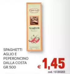 Dalla Costa - Spaghetti Aglio E Peperoncino
