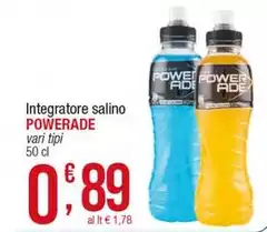 Powerade - Integratore Salino
