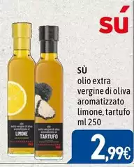 Oliva - Olio Extra Vergine Di  Aromatizzato Limone, Tartufo