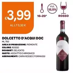 Dolcetto D'Acqui DOC
