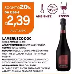 Rossi - Lambrusco DOC