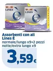 Lines - E Assorbenti Con Ali